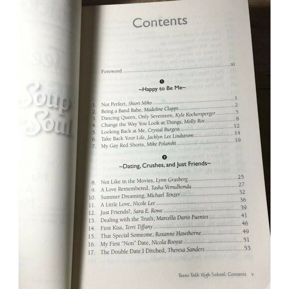 Chicken Soup for the Soul Older Teen Talk High School Book 101 Stories Life Love - Picture 3 of 5